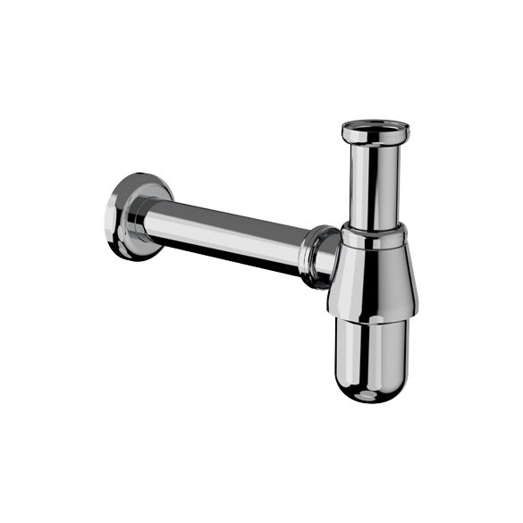 Horus Compléments Classic Collection - Bottle Trap Pipe L. : 190 Mm - Polished Nickel 00.225-NB