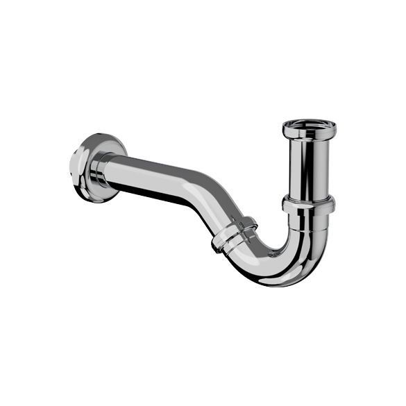 Horus Compléments Classic Collection - S Trap - Pipe L : 250 Mm - Polished Nickel 00.327-NB