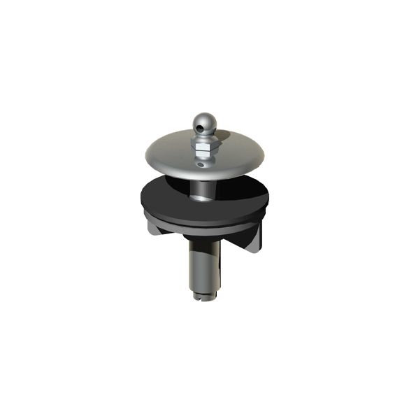 Horus Compléments Classic Collection - Hole Stop with Chain Stay Diam. 40 Mm - Chrome 00.844-CH