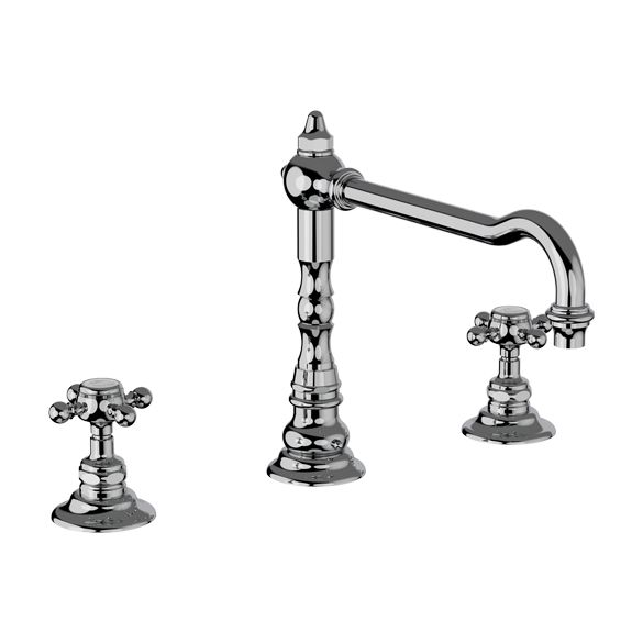 Horus Julia Victoria Julia Victoria Classic Collection - 3-hole Kitchen Mixer / No Waste - Chrome 01.104-CH