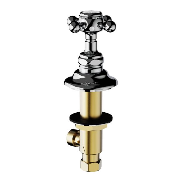 Horus Julia Victoria Julia Victoria Classic Collection - 1/2” Deck Valve - Matt Nickel 01.106-NM