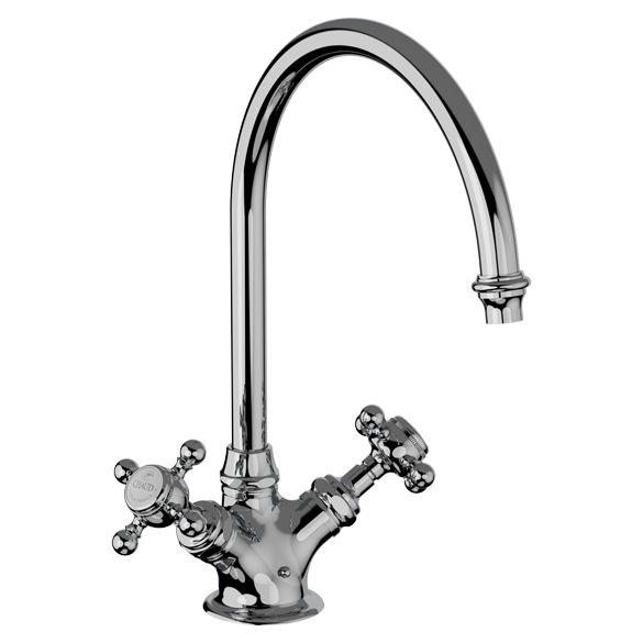 Horus Julia Victoria Julia Victoria Classic Collection - Mono Kitchen Mixer / No Waste - Chrome 01.133-CH
