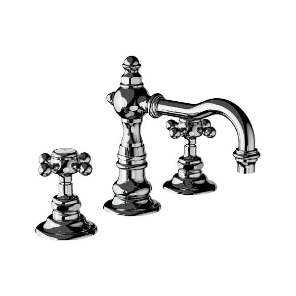 Horus Julia Victoria Julia Victoria Classic Collection - 3 Hole Basin Set - Polished Nickel 01.260-NB