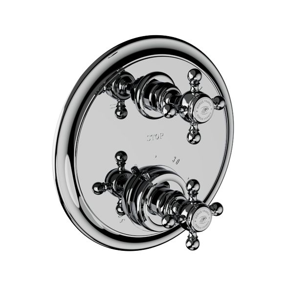 Horus Julia Victoria Julia Victoria Classic Collection - Trim for Thermostatic Mixing Valve Réf. 92.593 - Chrome 01.502-CH