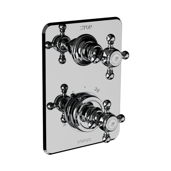 Horus Julia Victoria Julia Victoria Classic Collection - Trim for Thermostatic Mixing Valve Réf. 93.593 - Chrome 01.508-CH