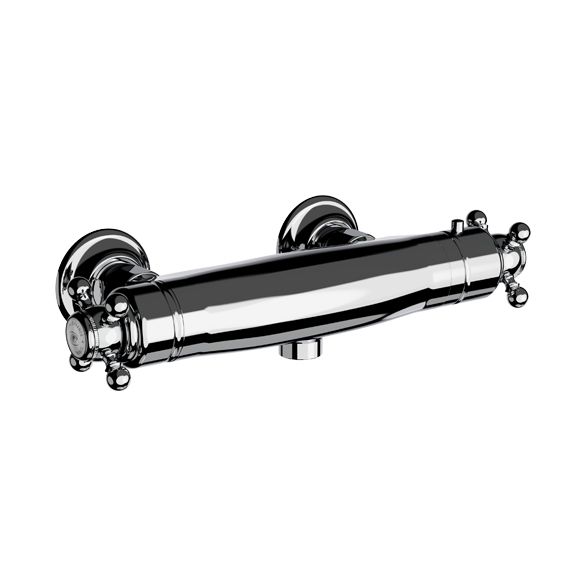 Horus Julia Victoria Julia Victoria Classic Collection - Exposed Thermostatic Showermixer with Connections - Matt Nickel 01.596-NM