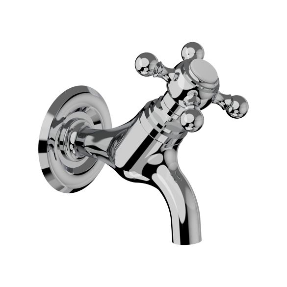 Horus Lave-mains Classique Classic Collection - Wall Mini Stopcock No Waste - Chrome 01.661-CH