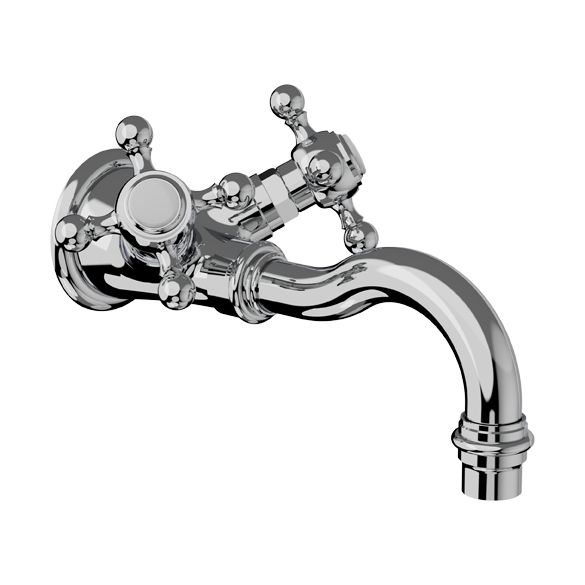Horus Lave-mains Classique Classic Collection - Concealed Wall Mini Mixer - Polished Nickel 01.663-NB