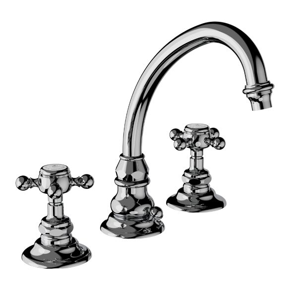 Horus Éloise Classic Collection - 3 Hole Basin Set - Chrome 02.260-CH