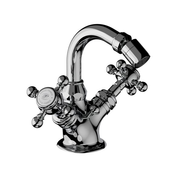 Horus Éloise Classic Collection - Monobloc Bidet Mixer - Matt Nickel 02.311-NM