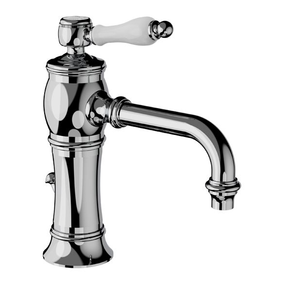 Horus Éloise Classic Collection - Single Lever Basin Mixer - Polished Nickel 02.708-NB