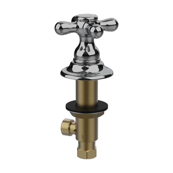Horus Elsa Softness and Shyness Elsa Classic Collection - 1/2” Deck Valve - Chrome 04.106-CH