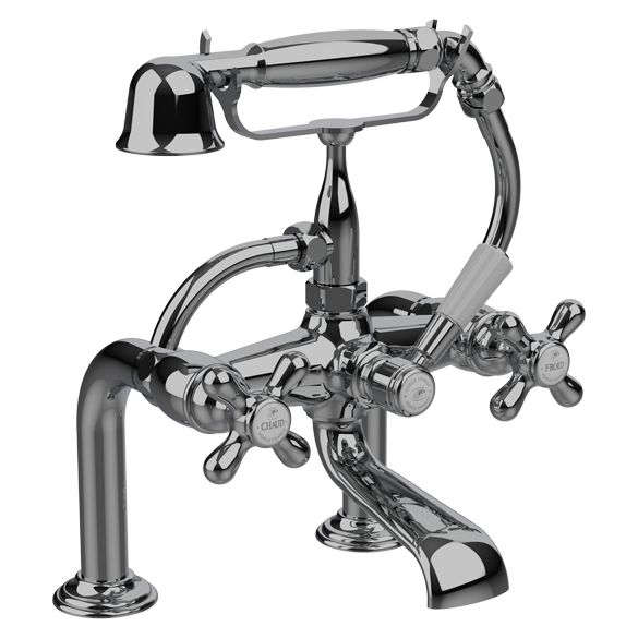 Horus Elsa Softness and Shyness Elsa Classic Collection - Complete Deck Bath / Shower Mixer - Polished Nickel 04.435-NB