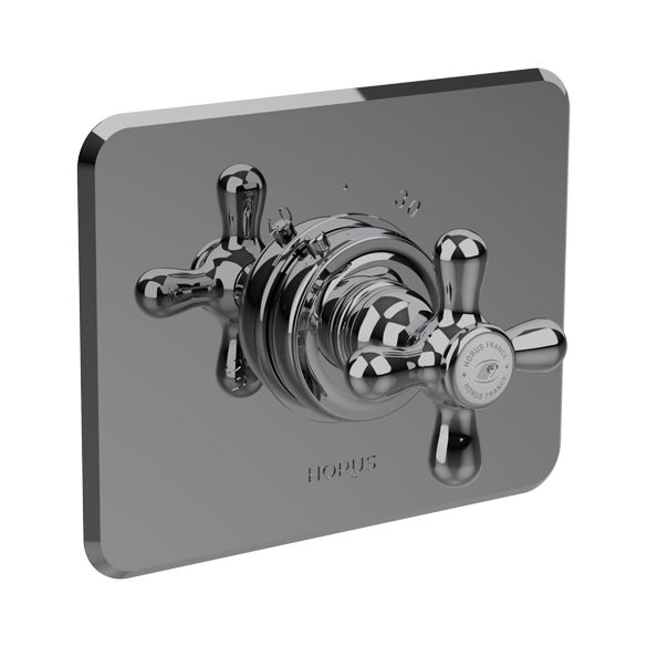 Horus Elsa Softness and Shyness Elsa Classic Collection - Trim for Thermostatic Mixing Valve Réf. 93.591 - Matt Nickel 04.507-NM