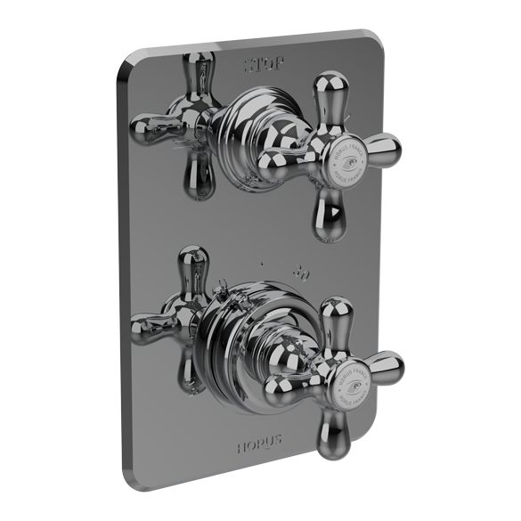 Horus Elsa Softness and Shyness Elsa Classic Collection - Trim for Thermostatic Mixing Valve Réf. 93.593 - Chrome 04.508-CH