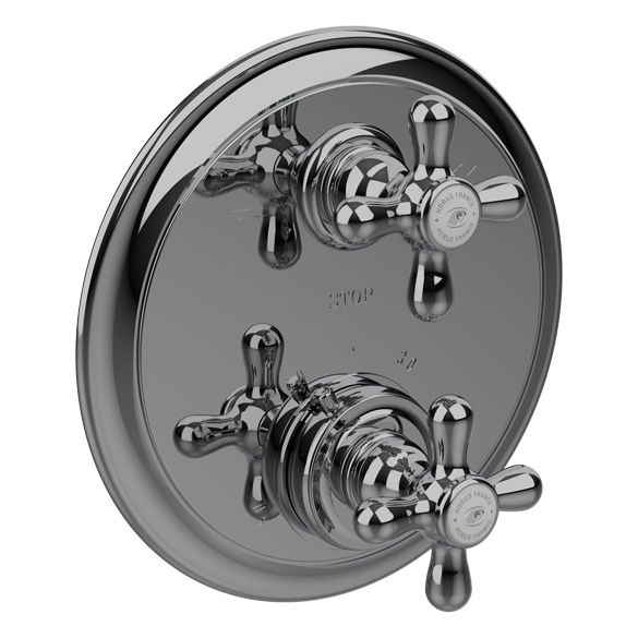 Horus Elsa Softness and Shyness Elsa Classic Collection - Trim for Thermostatic Mixing Valve Réf. 92.599 - Chrome 04.529-CH