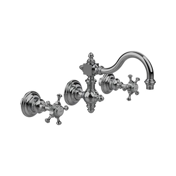 Horus Anthea Classic Collection - Concealed 3 Hole Basin Set - Matt Nickel 06.262-NM