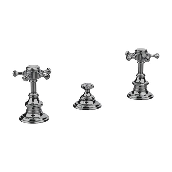 Horus Anthea Classic Collection - 3 Hole Bidet Set - Matt Nickel 06.358-NM