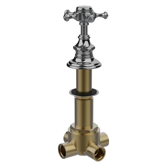 Horus Anthea Classic Collection - 4 Ways Deck Mounted Diverter - Chrome 06.476-CH
