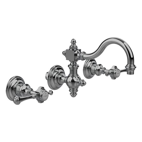 Horus Anthea Classic Collection - Concealed 3 Hole Basin Set - Polished Nickel 10.262-NB