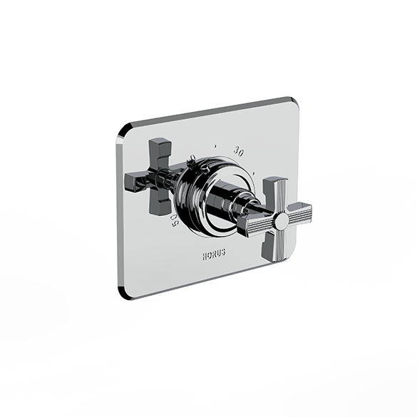 Horus Zéphyr Classic Collection - Trim for Thermostatic Mixing Valve Réf. 93.591 - Polished Nickel 16.507-NB