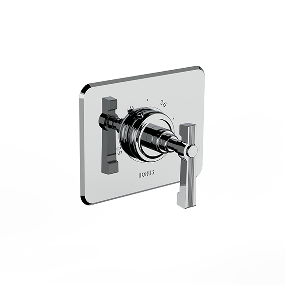 Horus Zéphyr Classic Collection - Trim for Thermostatic Mixing Valve Réf. 93.591 - Matt Nickel 17.507-NM