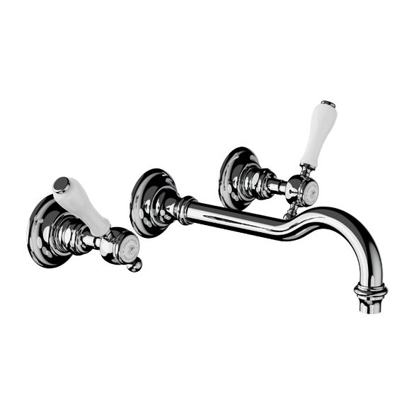 Horus Julia Victoria Julia Victoria Classic Collection - Concealed 3 Hole Basin Set - Matt Nickel 19.263-NM