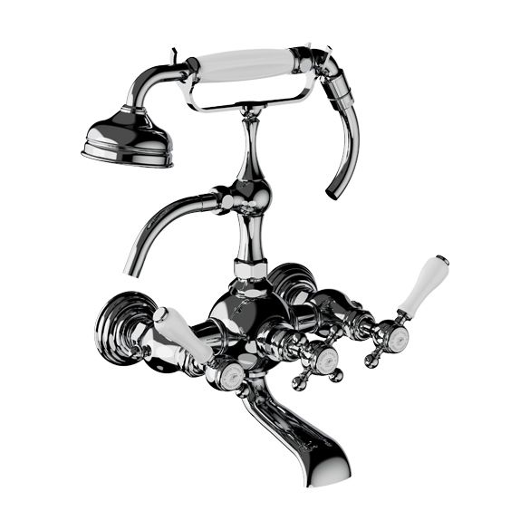 Horus Julia Victoria Julia Victoria Classic Collection - Complete Wall Bath / Shower Mixer - Matt Nickel 19.434-NM