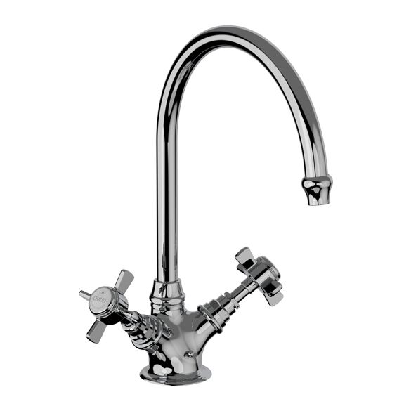Horus Coventry Classic Collection - Mono Kitchen Mixer / No Waste - Chrome 28.133-CH