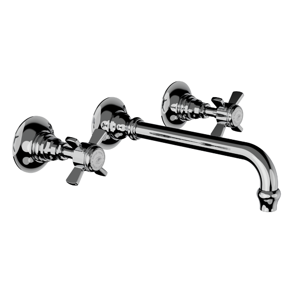 Horus Coventry Classic Collection - Concealed 3 Hole Basin Set - Chrome 28.263-CH