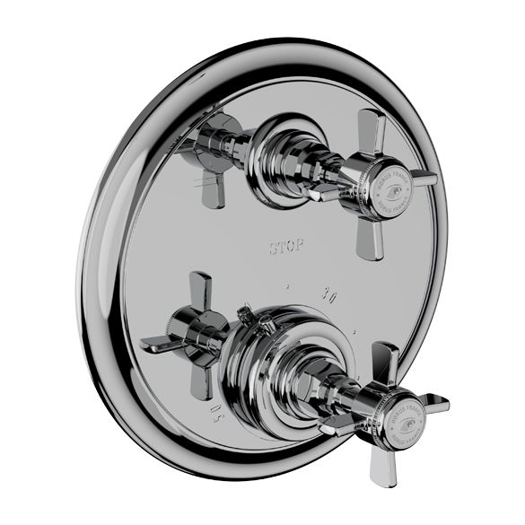 Horus Coventry Classic Collection - Trim for Thermostatic Mixing Valve Réf. 92.593 - Chrome 28.502-CH