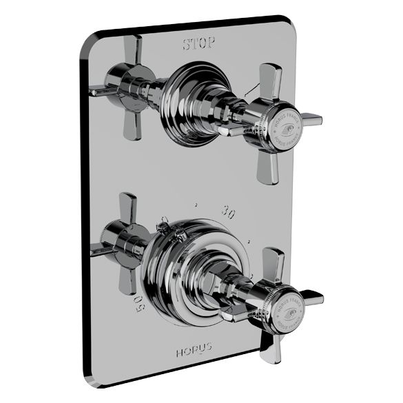 Horus Coventry Classic Collection - Trim for Thermostatic Mixing Valve Réf. 93.593 - Matt Nickel 28.508-NM
