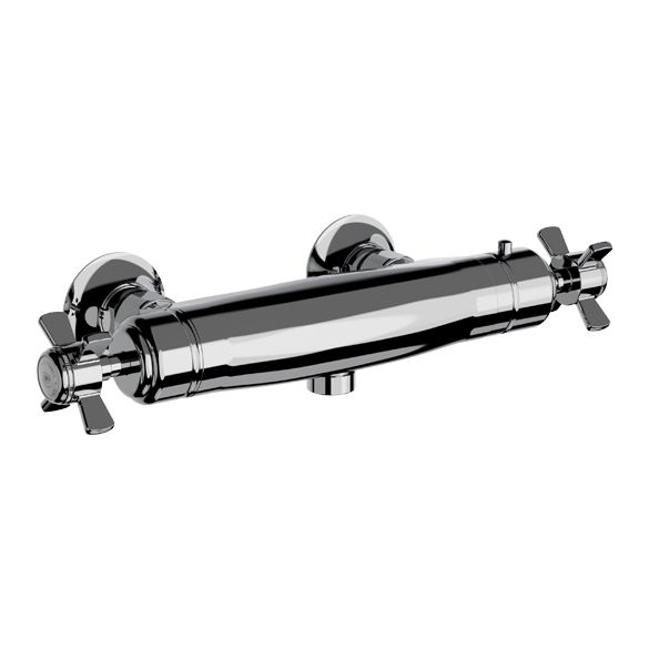 Horus Coventry Classic Collection - Exposed Thermostatic Showermixer with Connections - Matt Nickel 28.596-NM