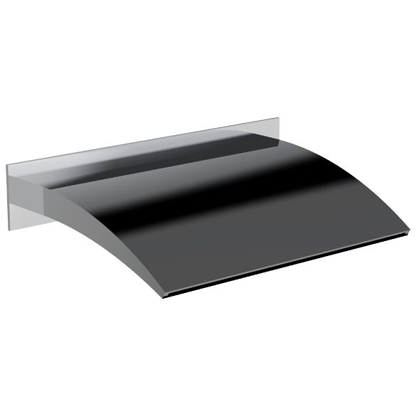 Horus Nouvelle Vague “part of Contemporary Collection - Cascade Wall Mounted Spout for Tub - Chrome 40.472-CH