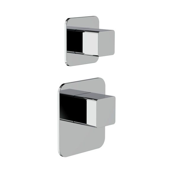 Horus Echo Equinox316 Collection - Trim for Thermostatic Mixer - Satin Brass 43.521-LS