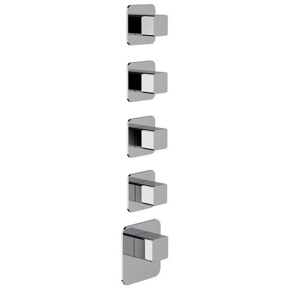 Horus Echo Equinox316 Collection - Trim for Thermostatic Mixer - Chrome 43.524-CH