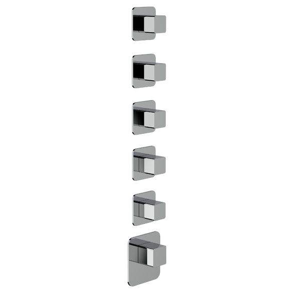 Horus Echo Equinox316 Collection - Trim for Thermostatic Mixer - Chrome 43.525-CH