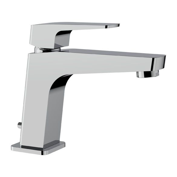 Horus Echo Equinox316 Collection - Single Lever Basin Mixer with Automatic Pop up Waste - Metal Gun 43.778.E2-CF