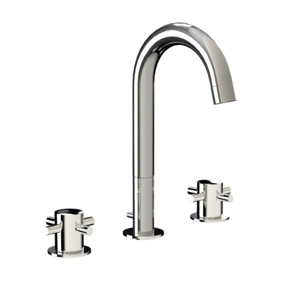 Horus Minoé Contemporary Collection - 3 Hole Basin Set - Satin Brass 47.260-LS