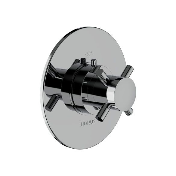 Horus Minoé Contemporary Collection - Trim for Thermostatic Mixing Valve Réf. 93.591 - Chrome 47.507-CH