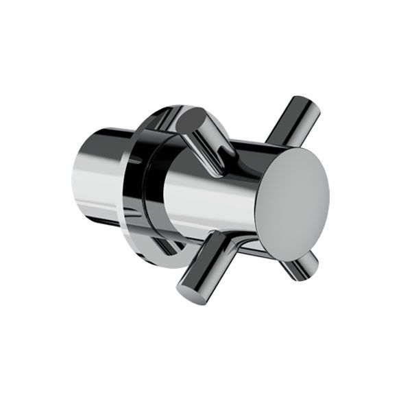 Horus Minoé Contemporary Collection - Trim for Wall Valve + Diverter - Chrome 47.578-CH