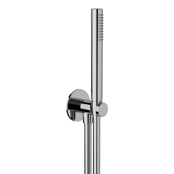 Horus Minoé Contemporary Collection - Inlet Wall Mounted Handshower Hook - Matt Black 47.590-NO