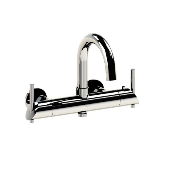 Horus Minoé Contemporary Collection - Complete Exposed Thermostatic Wall Bath-shower Mixer - Chrome 49.784-CH