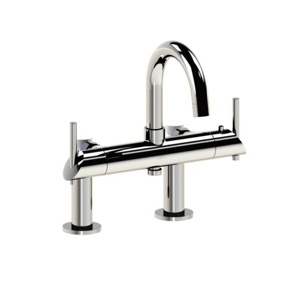Horus Minoé Contemporary Collection - Complete Deck Thermostatic Bath-shower Mixer - Matt Black 49.785-NO