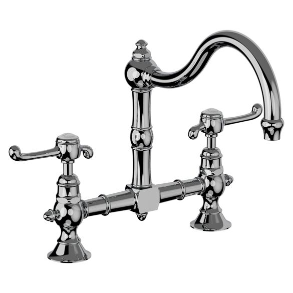 Horus Montmartre Classic Collection - 2-hole Kitchen Mixer / No Waste - Matt Nickel 50.101-NM
