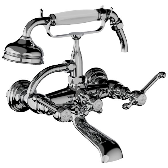 Horus Montmartre Classic Collection - Complete Wall Bath / Shower Mixer - Matt Nickel 50.424-NM