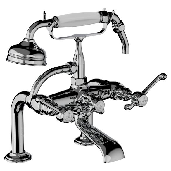 Horus Montmartre Classic Collection - Complete Deck Bath / Shower Mixer - Chrome 50.425-CH