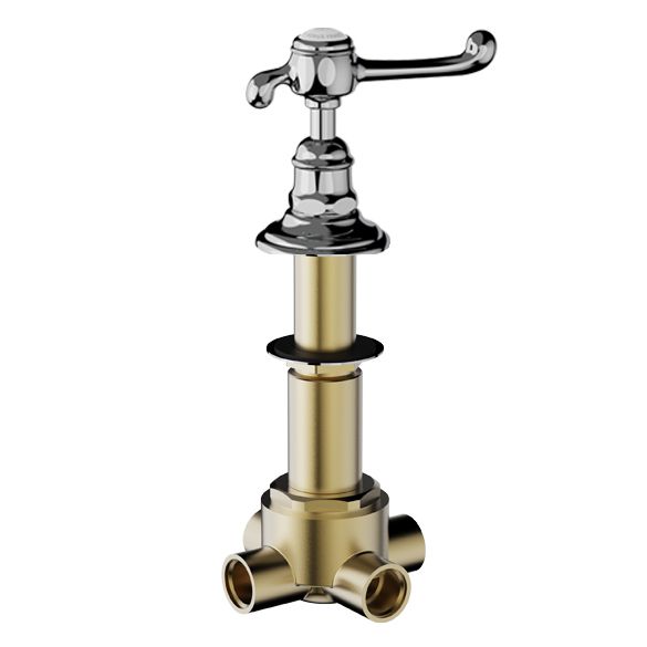 Horus Montmartre Classic Collection - 4 Ways Deck Mounted Diverter - Polished Nickel 50.476-NB
