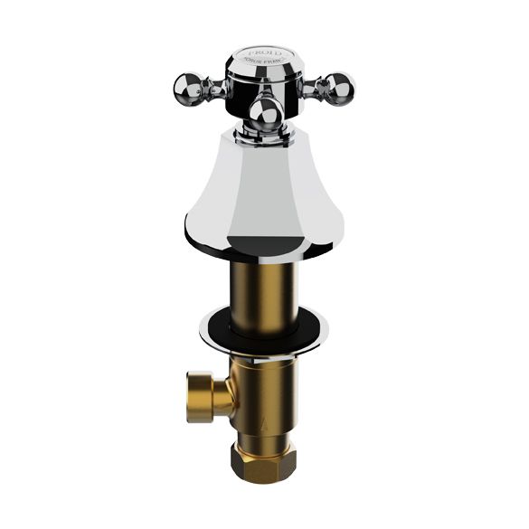 Horus Ascott Classic Collection - 1/2” Deck Valve - Chrome 62.106-CH