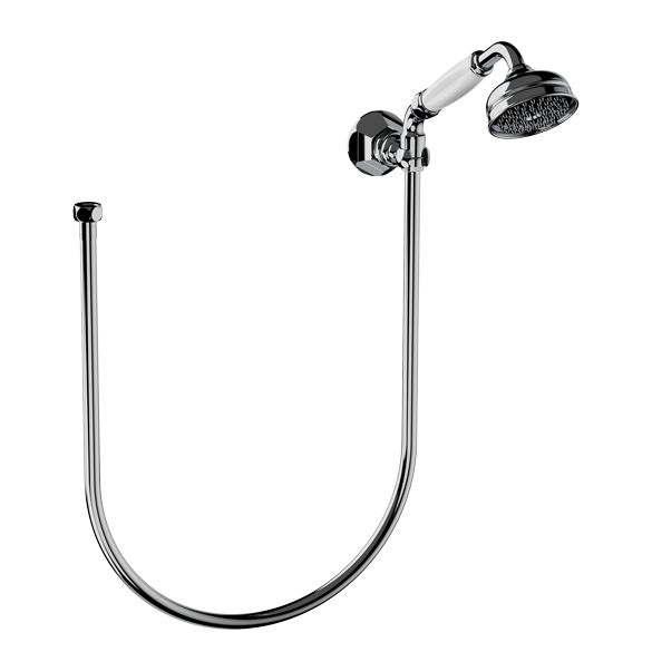 Horus Ascott Classic Collection - Wall Shower Set - Matt Nickel 62.582-NM